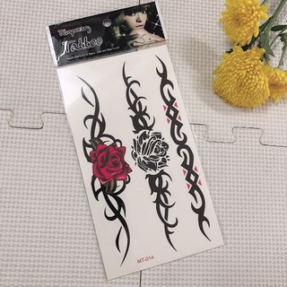 Combo 5 tấm hình xăm dán vòng kẽm 10x20cm- tặng đồng size khi mua 2 combo trở lên