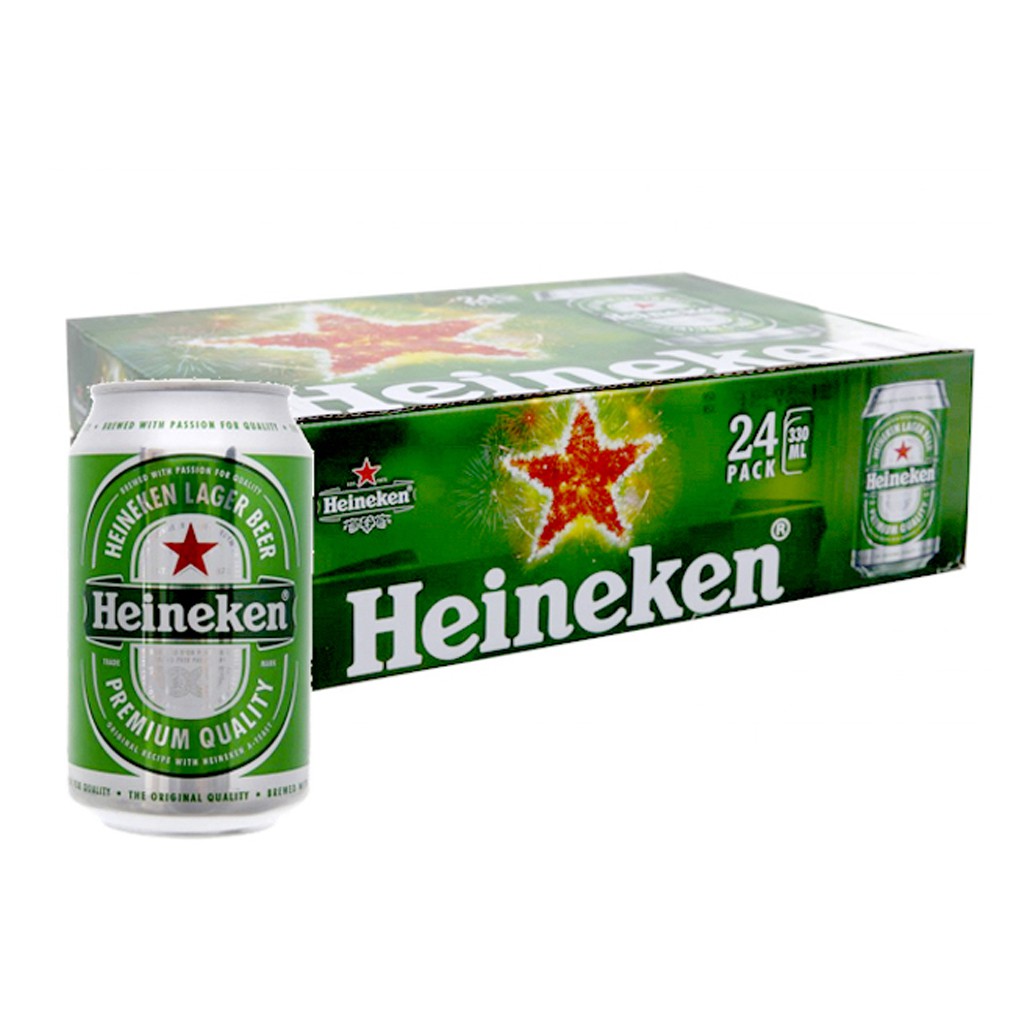 Thùng 24 lon Heineken mẫu xuân 2020