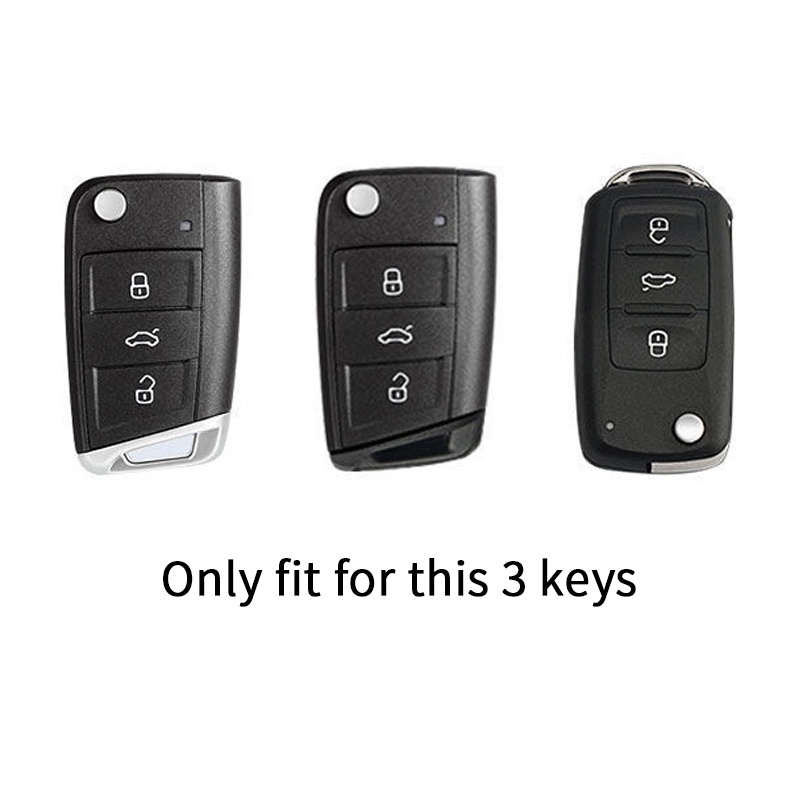Vỏ TPU Bảo Vệ Chìa Khóa Xe Hơi Volkswagen VW GOLF POLO PASSAT TIGUAN TOURAN TOUAREG JETTA