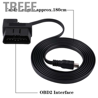 Cáp Chuyển Đổi Từ Treee Obd2 16pin Sang Mini Usb