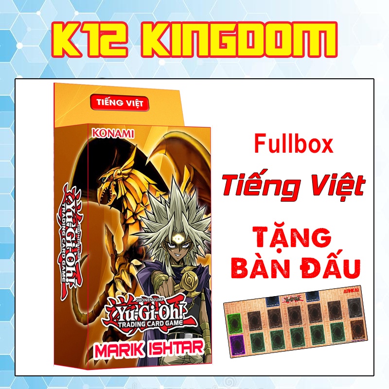 Yugioh Tiếng Việt - Hộp Bài Marik Ishtar H03