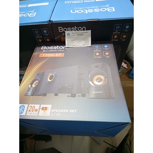 LOA BOSTON T3500-BT Bluethooth có điều khiển từ xa, USB, thẻ nhớ