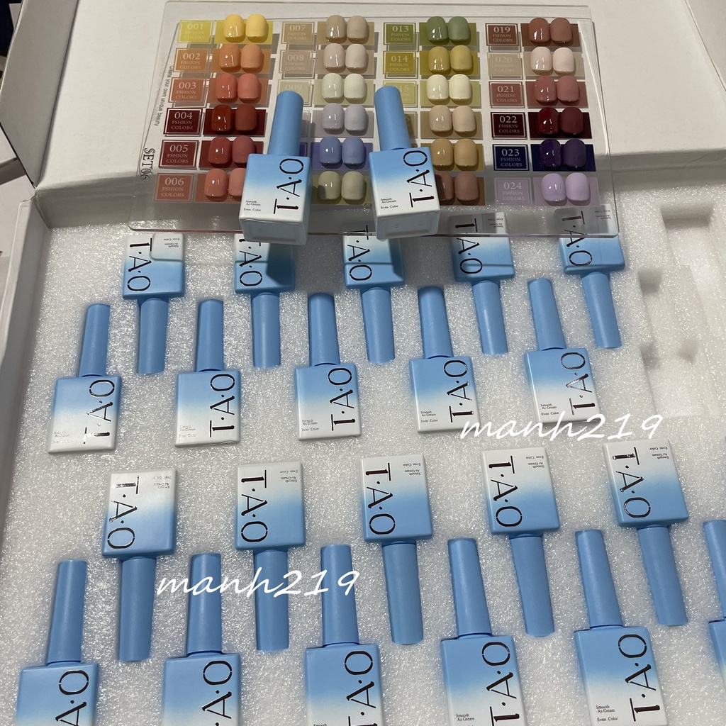 Set sơn gel TAO 24 màu ( Tặng BẢNG MÀU ) Full Hộp - manh219