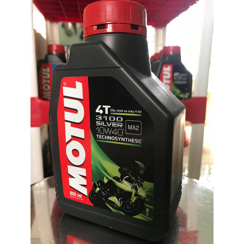 Dầu nhớt Motul Silver 10W40 bán tổng hợp cho xe số