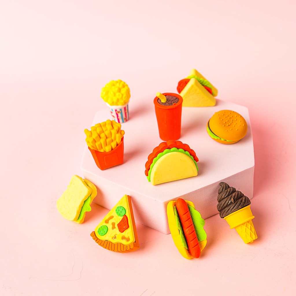 Cục Tẩy Hình Đồ Ăn Nhanh Chóng Tiện Dụng WJ115