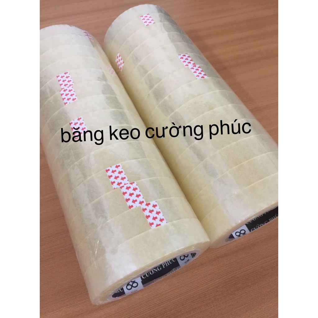 "BĂNG KEO" TRONG 2F 1 CÂY 14 CUỘN,100 YARD