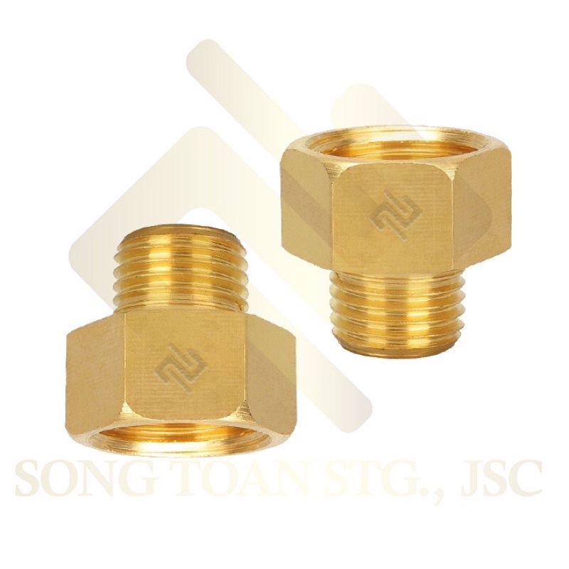Đầu nối ren đồng cho máy đôi 12v
