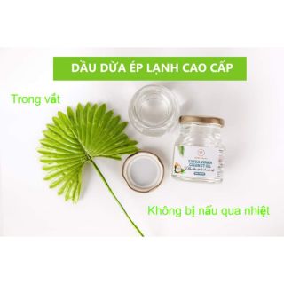 Dầu dừa ép lạnh cao cấp
