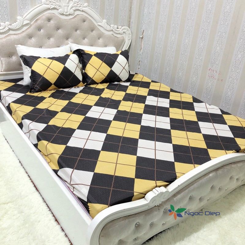 Sale ngẫu nhiên giá lẻ = giá sỉ bộ ga chun poly cotton m6 hoặc m8 | BigBuy360 - bigbuy360.vn