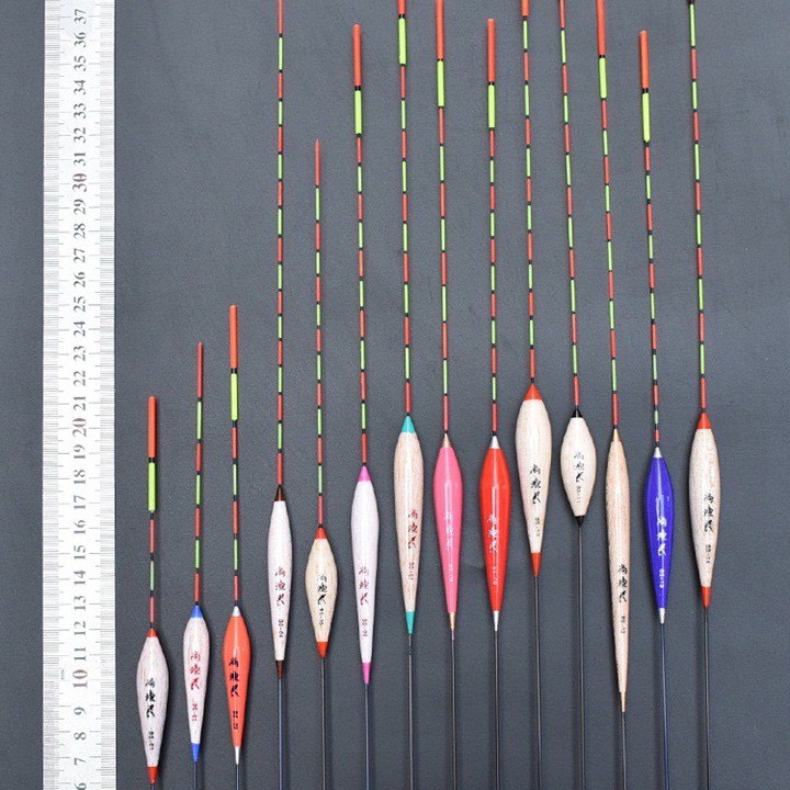 Hộp đựng phao câu đài XÁM 45cm [6 Phao Câu Ngày] Phao Cao Cấp