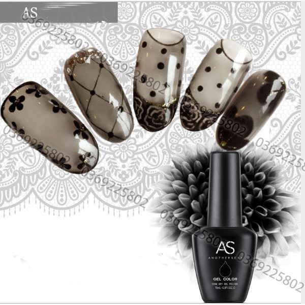 Sơn gel AS trong đen