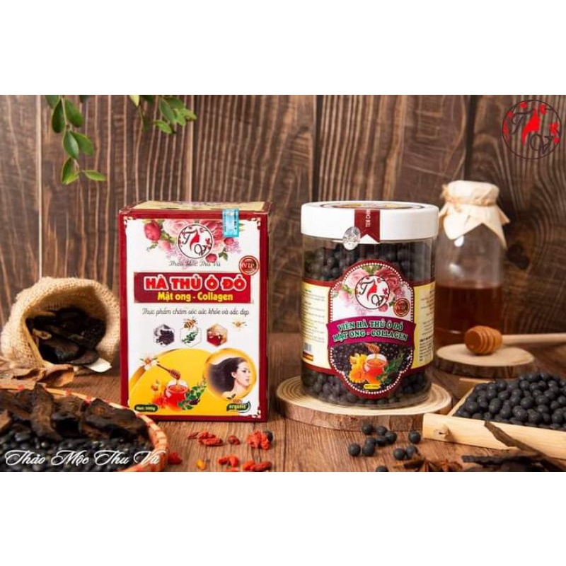 VIÊN HÀ THỦ Ô ĐỎ công ty Thu Vũ 500g chuẩn công ty