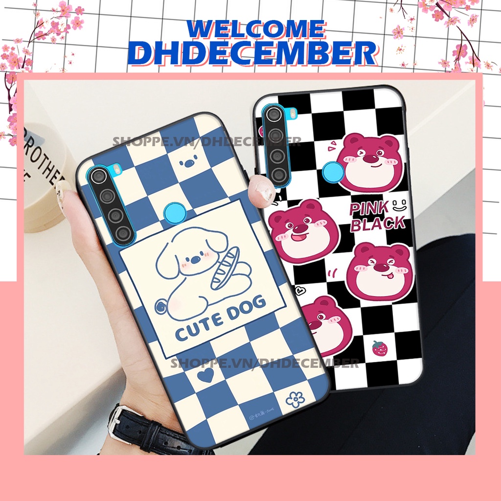 Ốp lưng Xiaomi REDMI NOTE 8 in hình dễ thương- cute dog- n@sa RẺ-ĐẸP-CHẤT