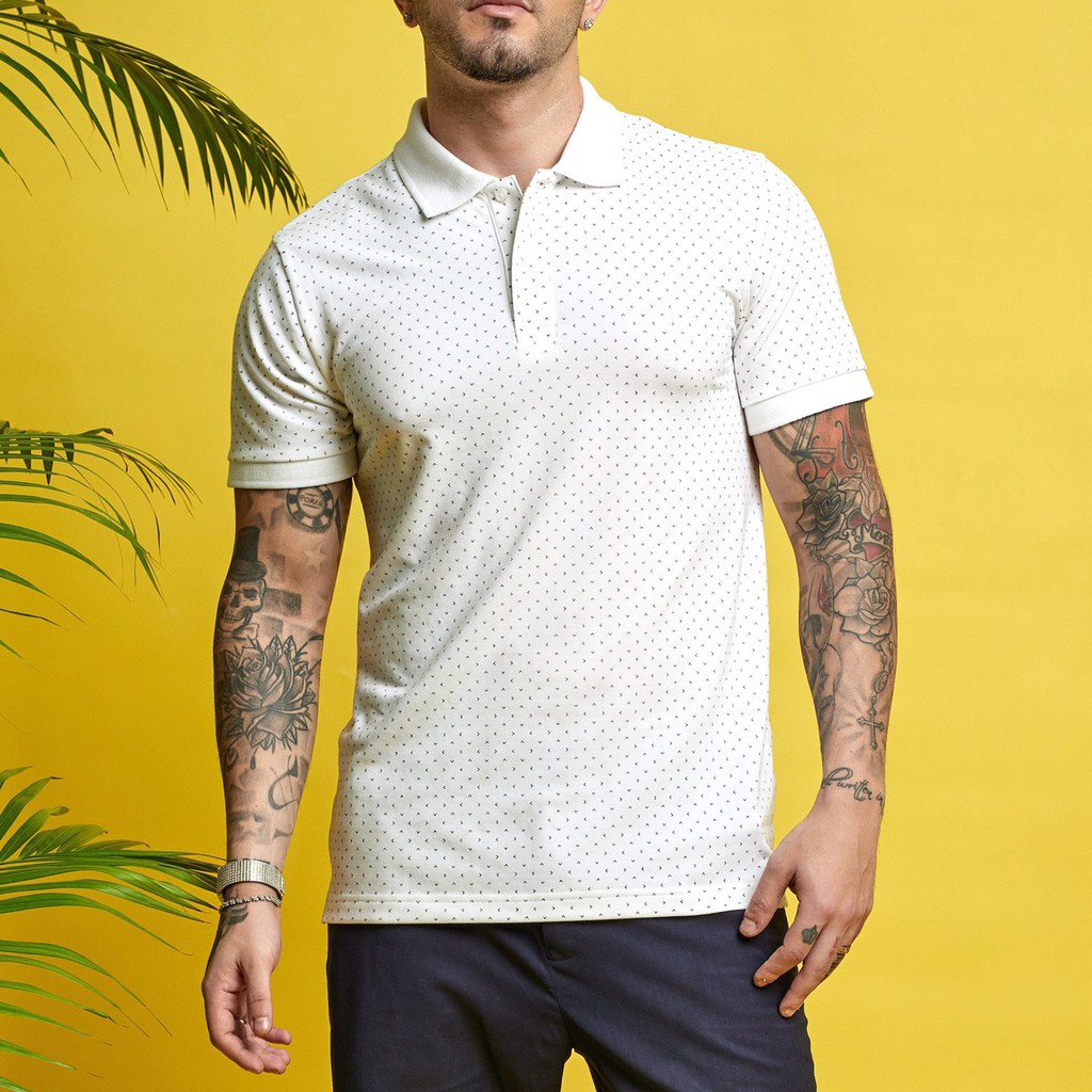 Áo polo nam họa tiết chất vải cao cấp Pigofashion AHT19 mặc đi làm đi chơi đều đẹp | BigBuy360 - bigbuy360.vn