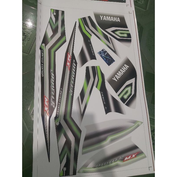 Tem rời dán xe jupiter mx