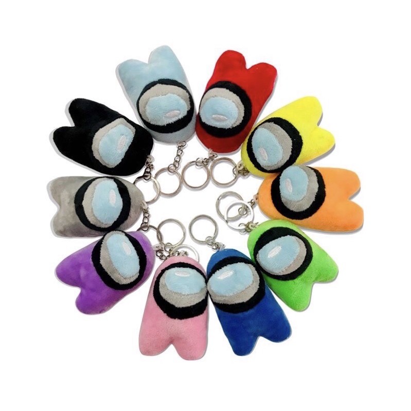 Móc khoá Among Us ngoài hành tinh bông siêu hot