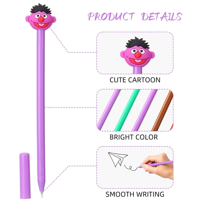 Bút Mực Gel Hình Thú Hoạt Hình Dễ Thương Cho Học Sinh/Văn Phòng