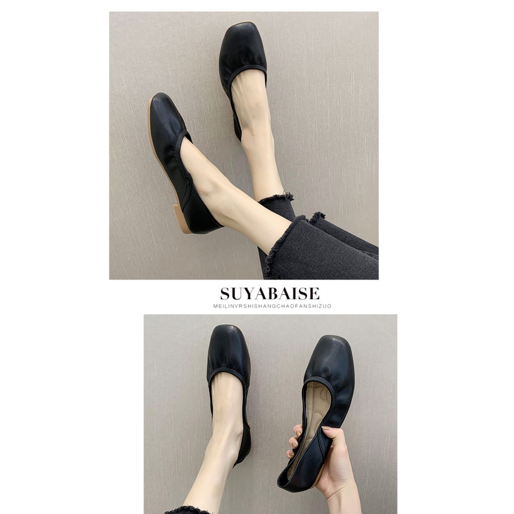 Giày Búp Bê Đế Bằng Mềm Mại Thời Trang Xuân Hè 2021 Cho Nữ | BigBuy360 - bigbuy360.vn