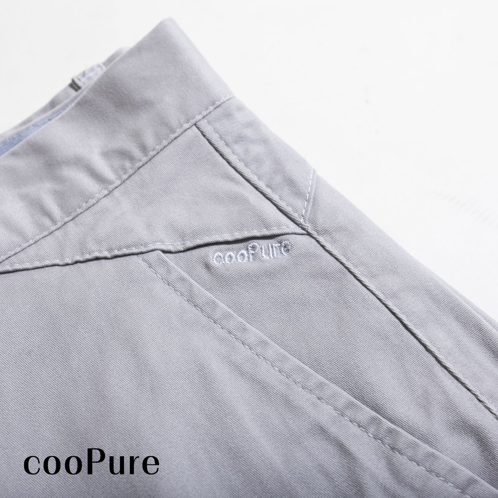 Quần kaki nam ống đứng cooPure màu nâu cafe, vải kaki thun cao cấp, thiết kế lịch lãm QKCP021 (11 màu)