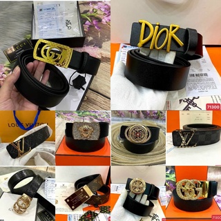 Thắt lưng nam dây nịt da đính đá [ Hàng Cao Cấp ]