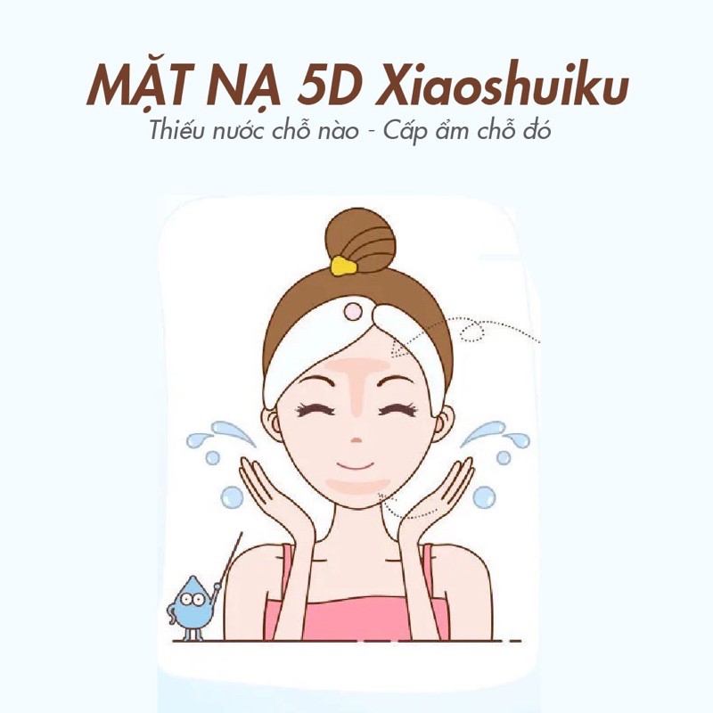 Mặt nạ cấp ẩm Xiaomihu nội địa Trung