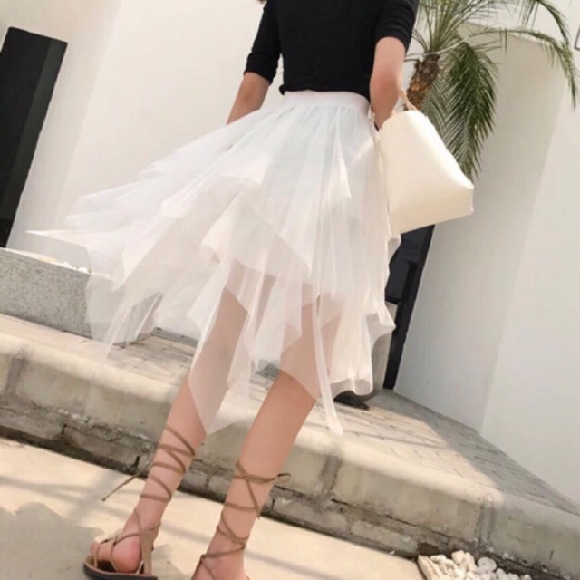 Chân váy lưới sole có lót | BigBuy360 - bigbuy360.vn