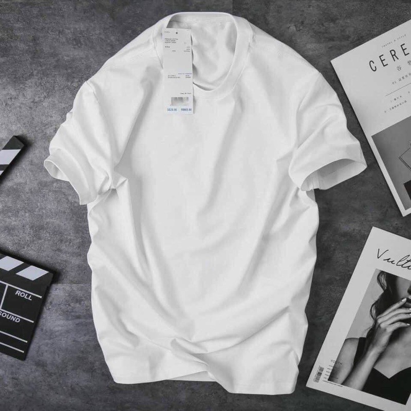 Áo Thun tay lỡ Nam Nữ - áo phông trơn UNISEX form rộng  cộc tay -Basic Tee, oversize - A2 | BigBuy360 - bigbuy360.vn