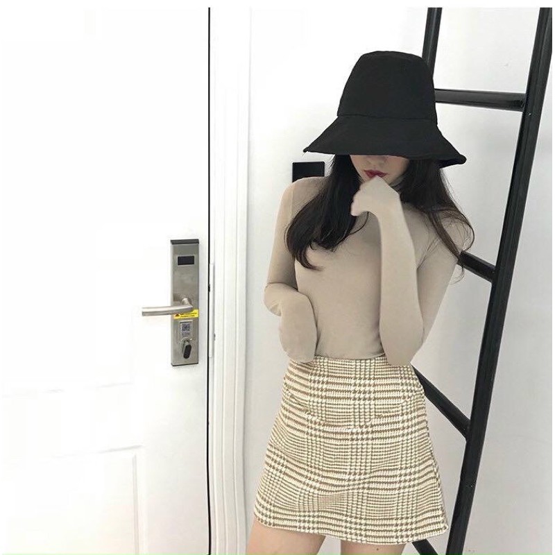 ÁO THUN CỔ LỌ TAY DÀI TRƠN THU ĐÔNG BAO HÓT | BigBuy360 - bigbuy360.vn