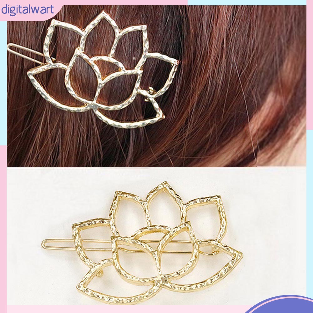 Kẹp Tóc Nữ Hình Hoa Sen Thời Trang