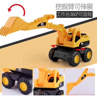Mô Hình Xe Xúc Đất Công Trình Cỡ Lớn Cho Bé