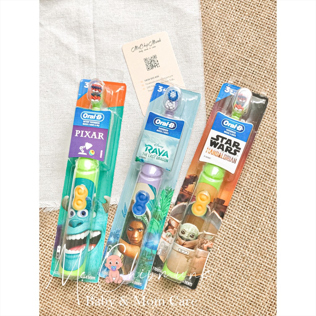 Bàn Chải Đánh Răng Chạy Pin Cho Bé Oral B Disney/COLGATE