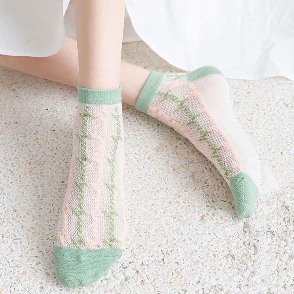 Vớ Cotton Thoáng Khí Họa Tiết Hoa Dễ Thương Cho Nữ | BigBuy360 - bigbuy360.vn