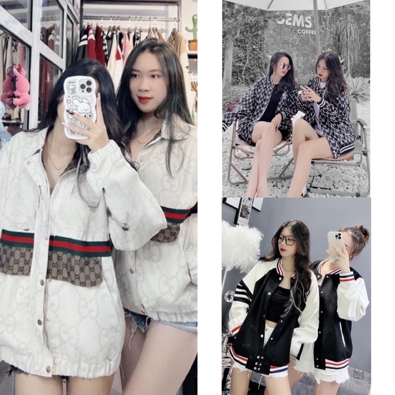 [SẴN] Áo Khoác Bomber N-Y Phong Cách Hàn Quốc  Trẻ Trung Năng Động Nam Nữ 2 Lớp Dày Dặn