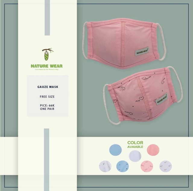 KHẨU TRANG KHÁNG KHUẨN Nature Wear