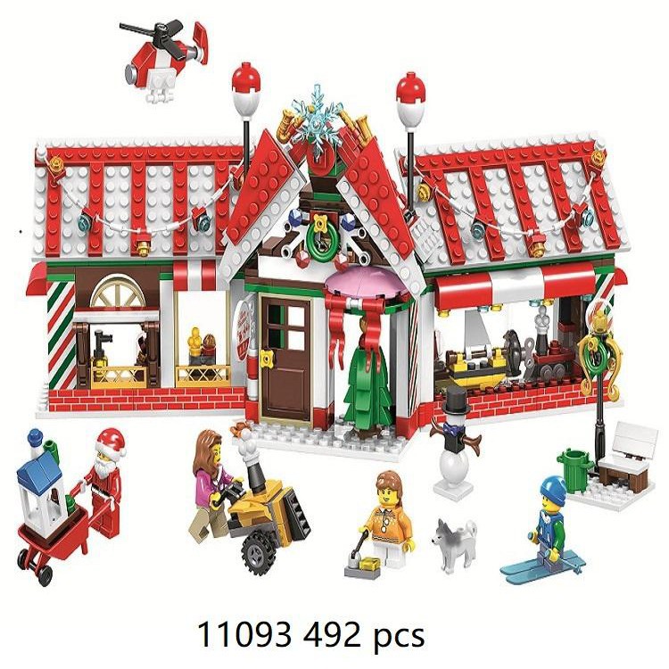 XẾP HÌNH BELA NGÔI NHÀ GIÁNG SINH