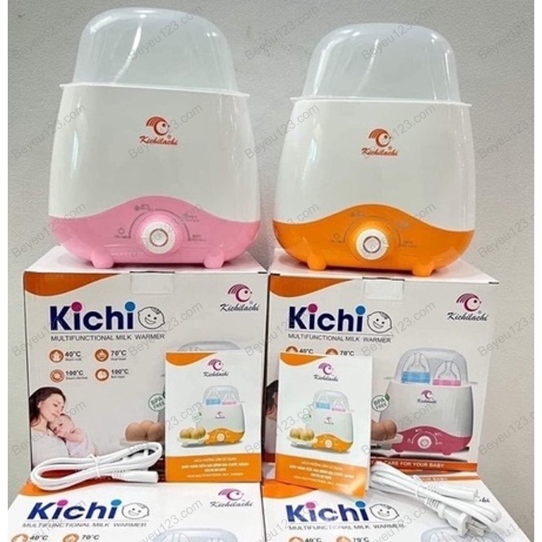 Máy hâm sữa và tiệt trùng 2 bình sữa cổ rộng Kichilachi Kichi (Tương tự Fatzbaby Fatz FB3012SL)