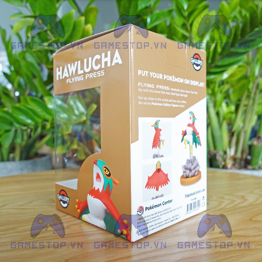 Mô hình Pokemon Hawlucha / Luchabull 5cm Flying Press Gallery Nhựa RESIN TỪ MỸ Pokemoncenter GAL05