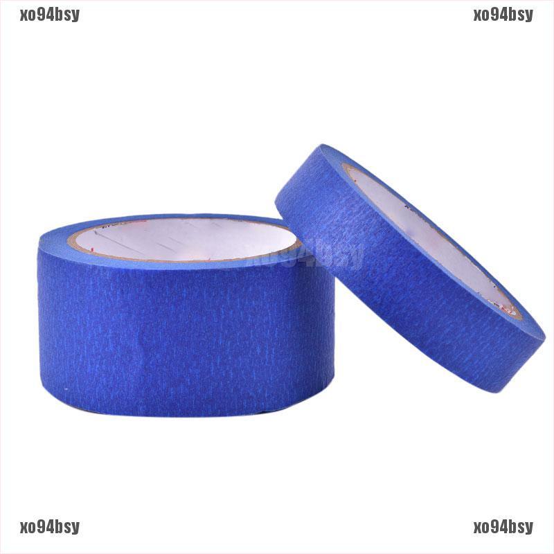 [xo94bsy]25mm/50mm*30m Blue Painter Tape Paper Adhesive House Painting Peeling P