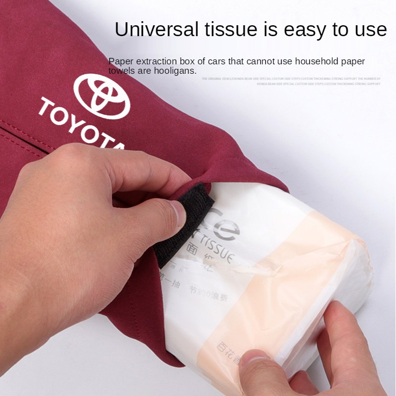 Hộp đựng khăn giấy cho CROSS/RUSH/WIGO/INNOVA/Calya/Dyna/Yaris/Sienta/Fortuner/Harrier/Vios/Camry/Corolla