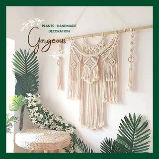 Mành treo Macrame trang trí tường decor phòng khách