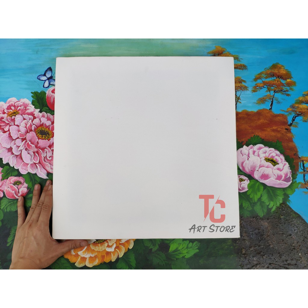 ComBo 3 Khung Bố vẽ tranh CANVAS, TOAN loại Tốt Size 10x10, 15x15, 20x20...