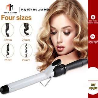 Máy Uốn Tóc Lược Điện Ceramic Magic Kích Thước Tạo Nhiều Kiểu Tóc, Nấc Điều chỉnh nhiệt độ Chuyên nghiệp cho Salon