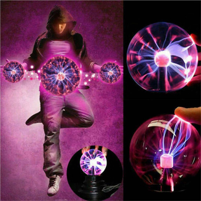 (Timebomb &amp; Hot) Đèn Plasma Ma Thuật Sáng Tạo Để Bàn