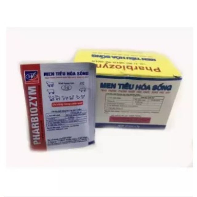 MEN TIÊU HÓA SỐNG CHO CHÓ MÈO (hộp 25 gói ×5g)