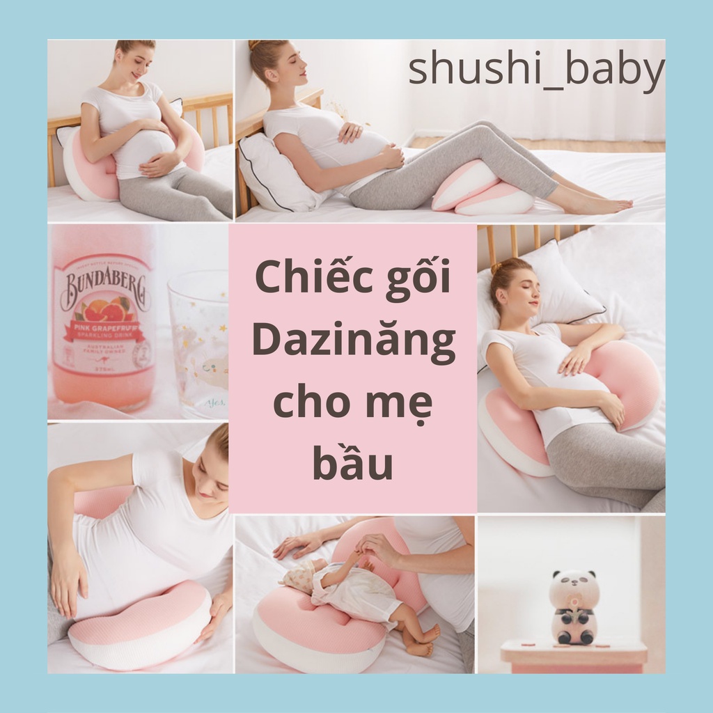 Gối Bầu Cánh Tiên Kê Bụng Bầu Hỗ Trợ Giảm Đau Lưng Hiệu Quả