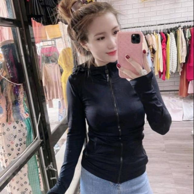 Áo khoác nữ. Áo khoác thể thao nữ ôm body mẫu mới S20 | BigBuy360 - bigbuy360.vn