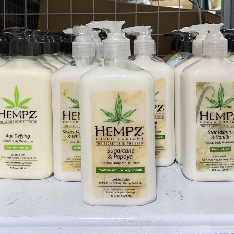 Kem Dưỡng Ẩm hằng ngày Hempz The Secret Is In The Seed 100% thành phần tự nhiên 500ml