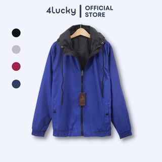 Áo khoác dù 2 mặt 4lucky -2011, lớp dù chống nước