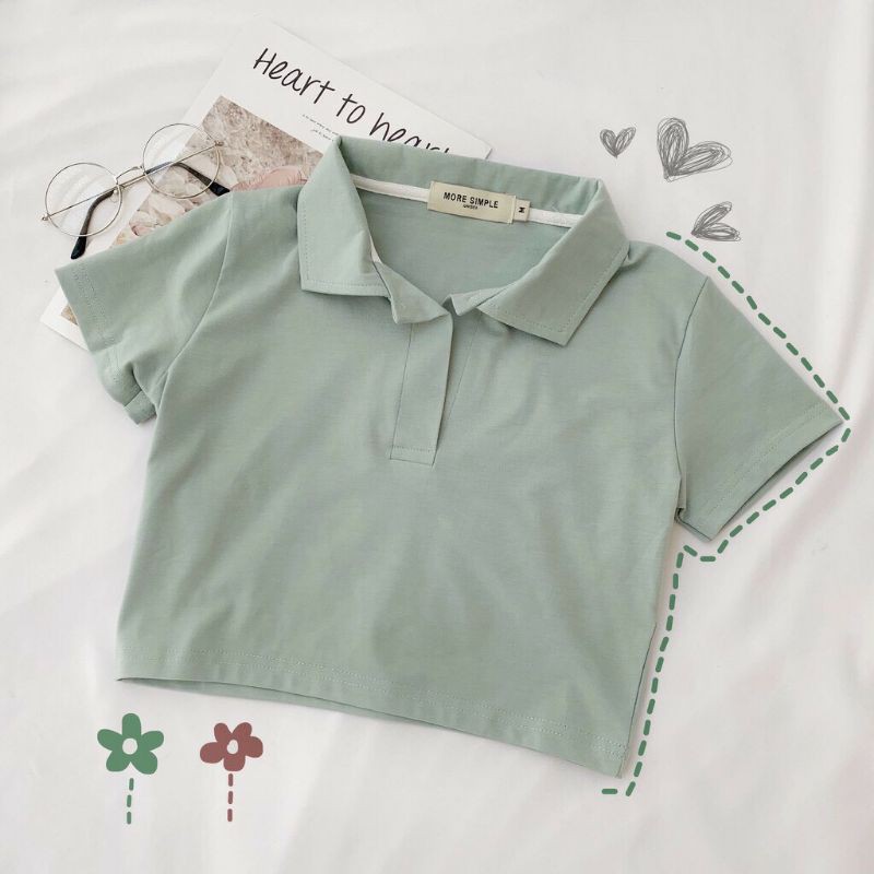 [RẺ VÔ ĐỊCH Áo Croptop Nữ PL Tay Ngắn Dáng Ôm Ulzzang (ẢNH THẬT)