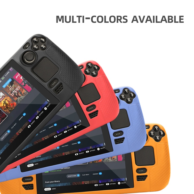 Vỏ Bọc Silicone Mềm Mại Cho Máy Chơi Game Cầm Tay Steam Deck